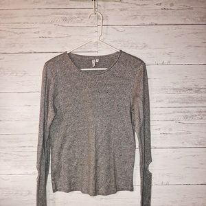 & other stories metallic top